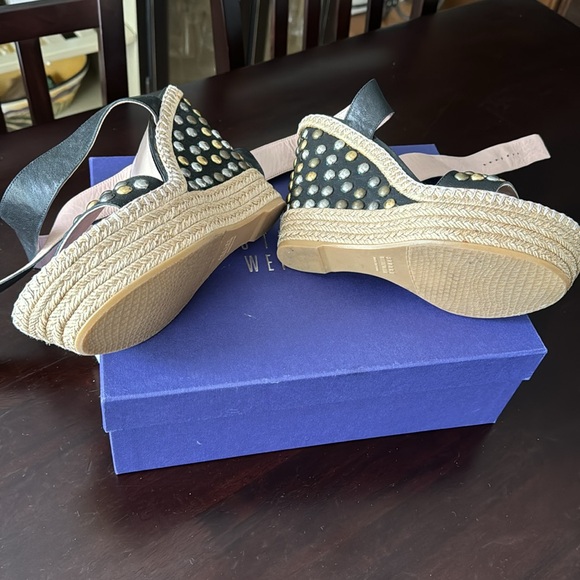 Stuart Weizmann Studded Wedges - Picture 4 of 8